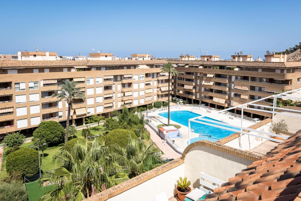 Beach Paradise Flat In Denia Centre W/ Large Pool Esterno foto